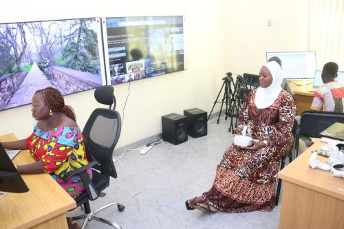 Students in VR Lab